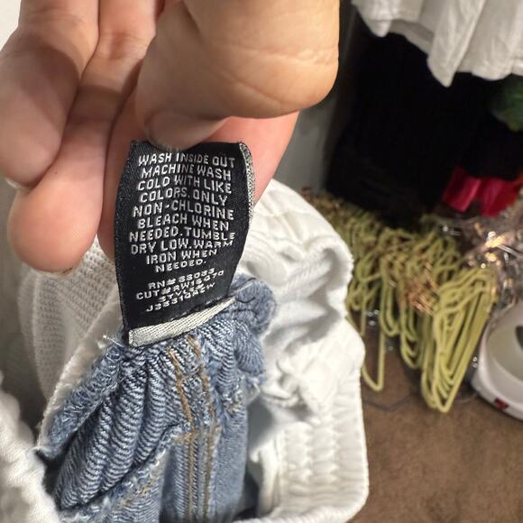 Rewash Blue Pullon Double Waist Drawstring Wide Leg Jeans Sz 29 - Picture 7 of 13